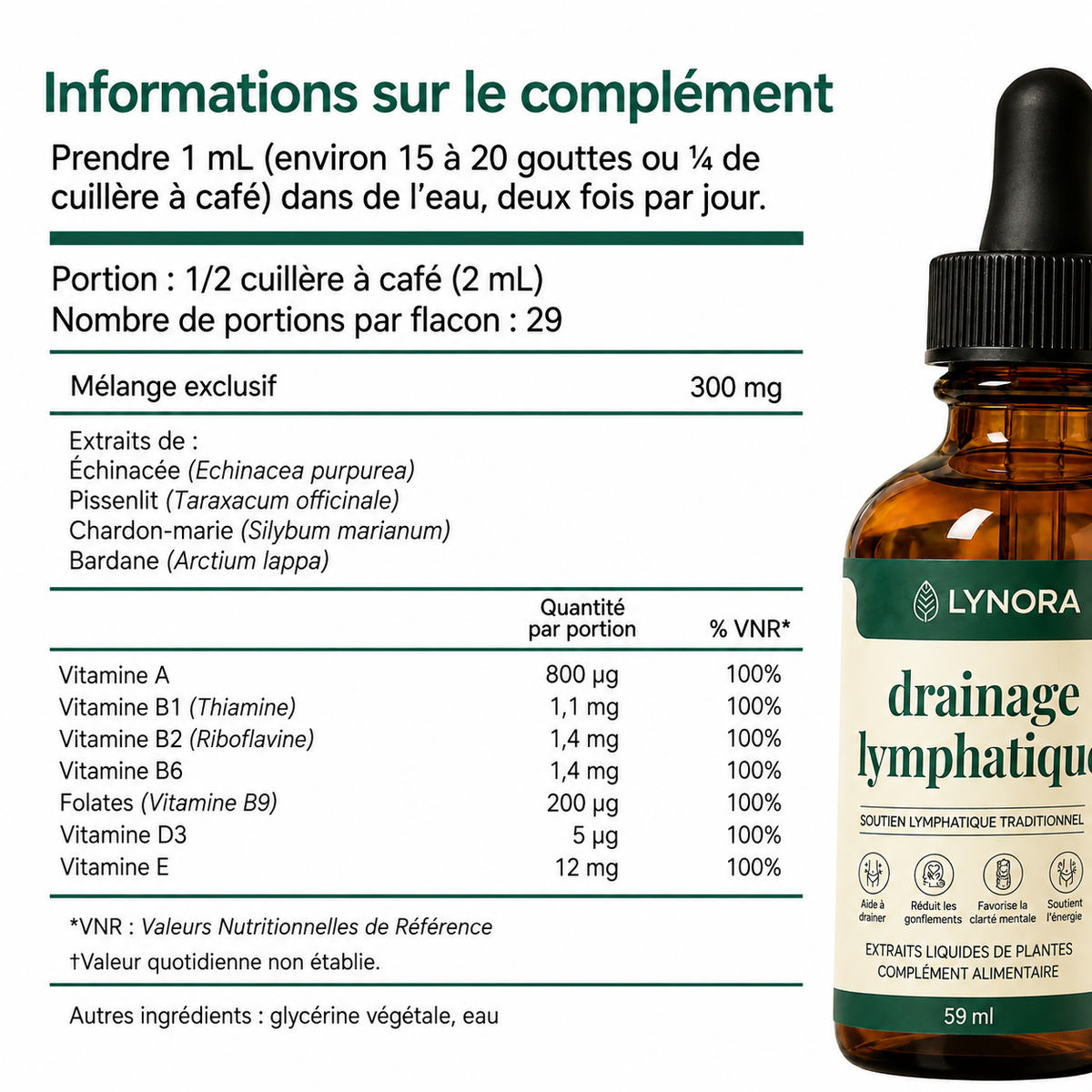 Drainant Lymphatique