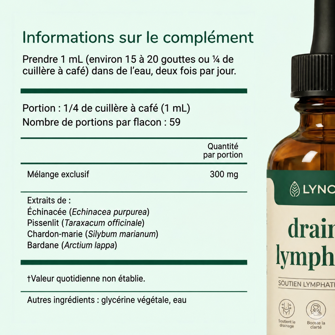 DRAINANT LYMPHATIQUE