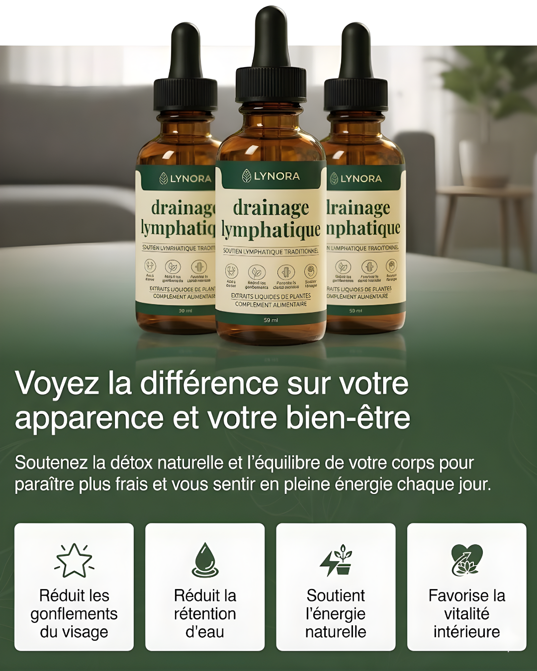 DRAINANT LYMPHATIQUE – Lynora